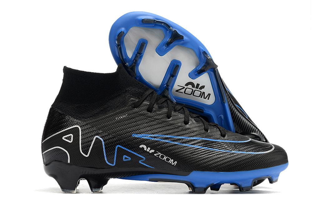 Nike Air Zoom Mercurial Superfly IX Elite FG negro azul
